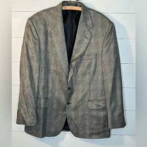 ALLYN ST GEORGE MEN’S SILK SPORTS COAT SZ 44R